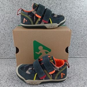 PLAE Ty Toddler Kids Sneakers Camo Shoes Size 8T